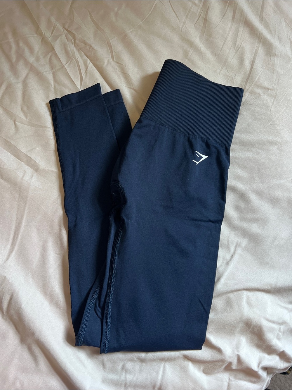 Gymshark High-Rise Ribbed Waist Leggings